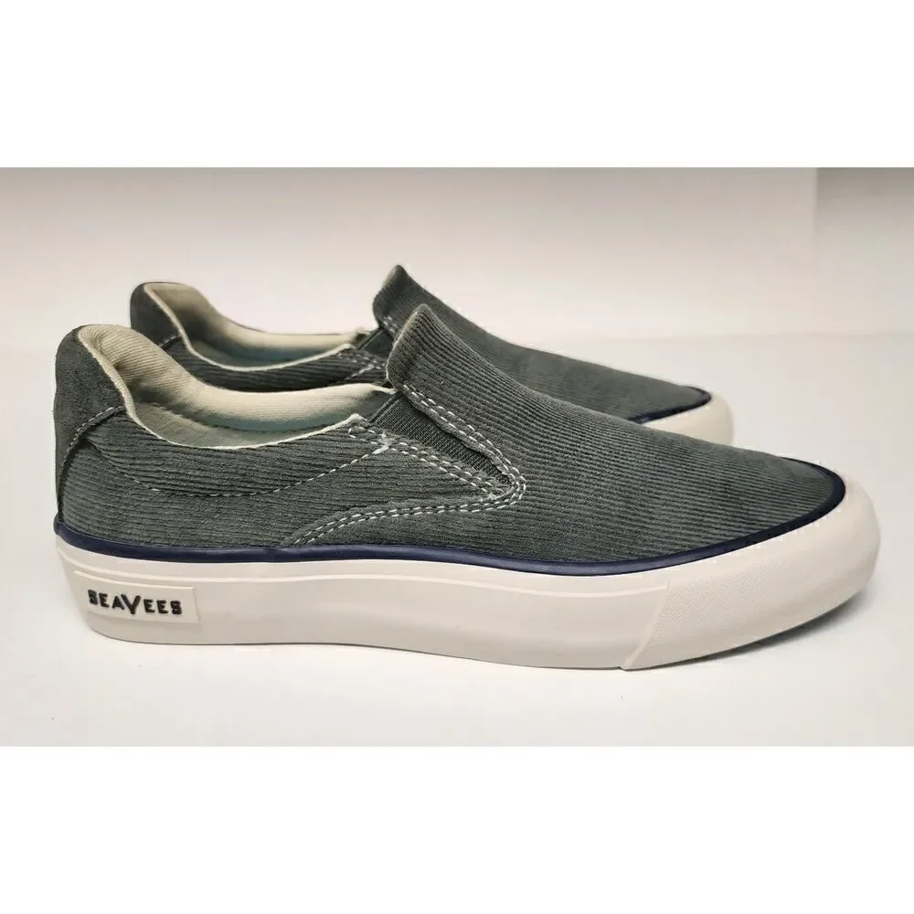 SeaVees Men's Hawthorne Cordies Casual Sneakers Sea Spray Corduroy Size US 8